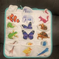 Lovevery Realist Playkit Quilted Animal Pocket