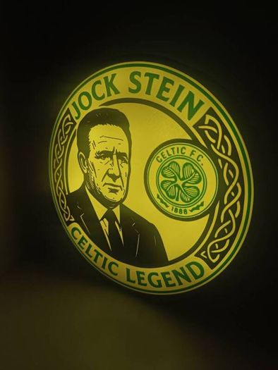 Jock Stein Celtic Lightbox