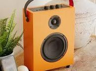 main image for ad Orange Luxury Bluetooth Speaker with Fabric Cover