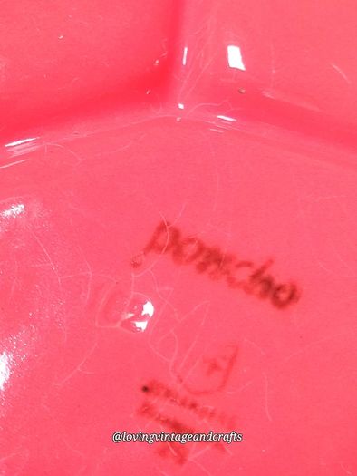 Vintage Fondue Plates