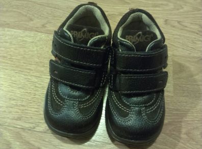 Baby Boy Primigi leather shoes,size EU-19, UK-3,5