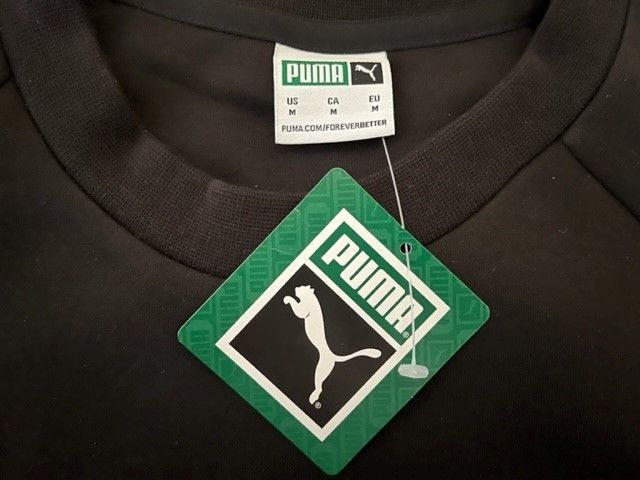 Puma Classic Tech Sweatshirt with Front Pockets - Medium (New)