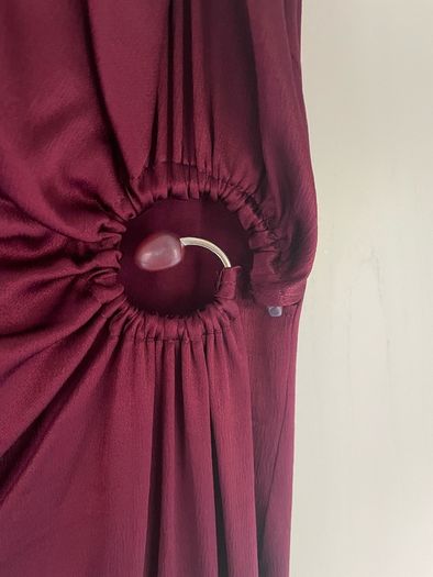 mango one shoulder dress