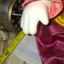 Beautiful Large Vintage Collectible Clown Jester Doll Hand Painted Porcelain Face, Hands, and Feet, Image 3