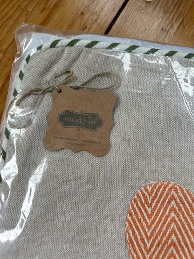 NEW Mudpie Brand Thankful Cushion Cover