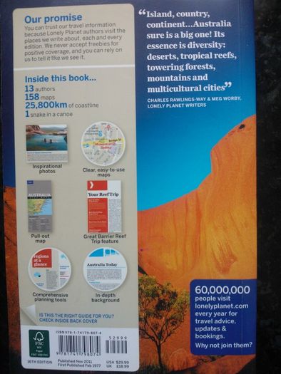 Lonely Planet Australia Travel Guide