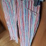 Robell Cropped Summer Striped Trousers 10 Image 3
