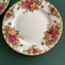 Tea Trio / Set Royal Albert Old Country Roses Bone China Image 5
