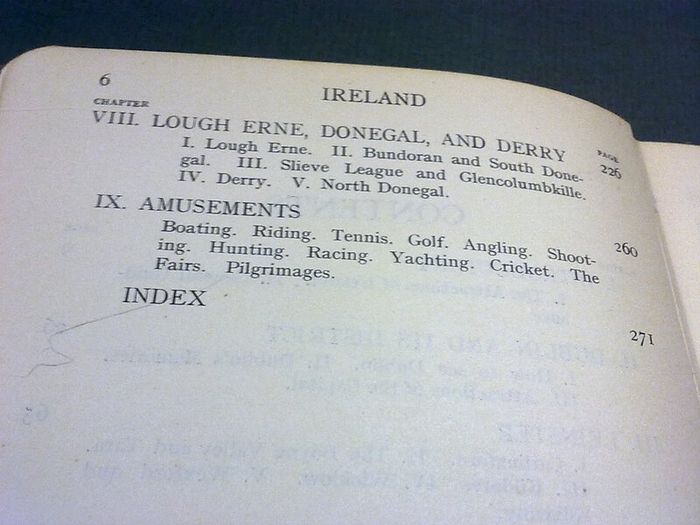 Ireland Its places of beauty entertainment sport and historic associations 1927