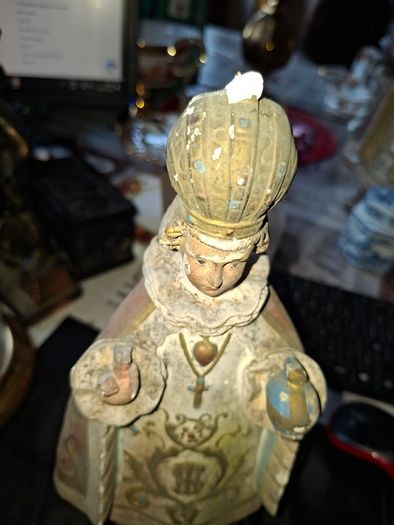 Beautiful Very Large Old Child of Prague Statue, likely produced in Ireland during the early 20th century, Postage Available or collection, Measurements are in the photo's