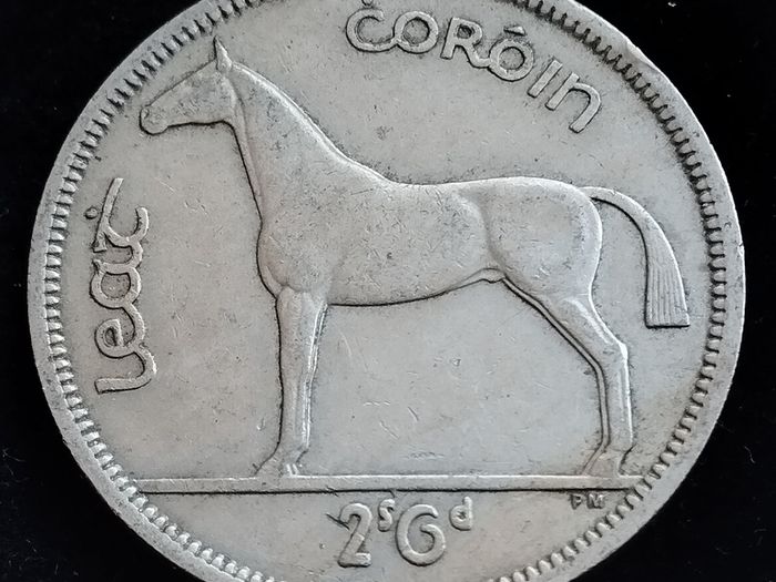 Ireland - 1963 - Half Crown - Horse - KM.16a - [660]