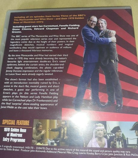 Morecambe & Wise - Series 1 / 2 & 3 DVD