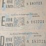 Petrol coupons 1950s Image 3