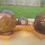 Vintage-style copper cookware and kitchen accessories. Image 3