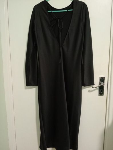 River Island black long sleeve dress