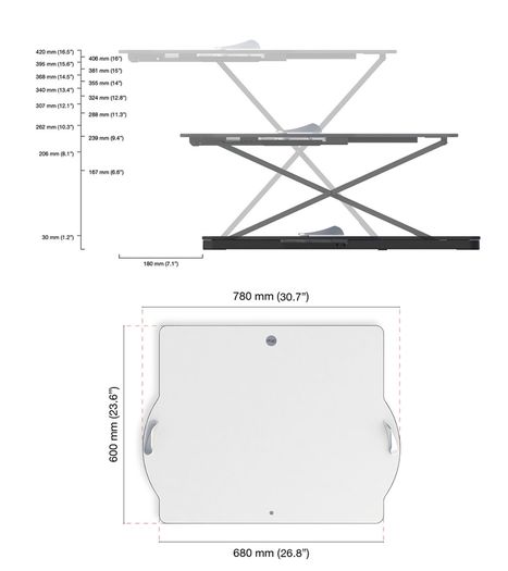 Oploft Sit-Stand Platform