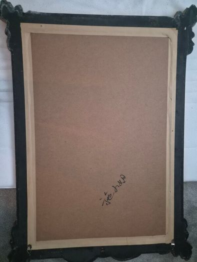 Large Heavy Ornate Gold Mirror