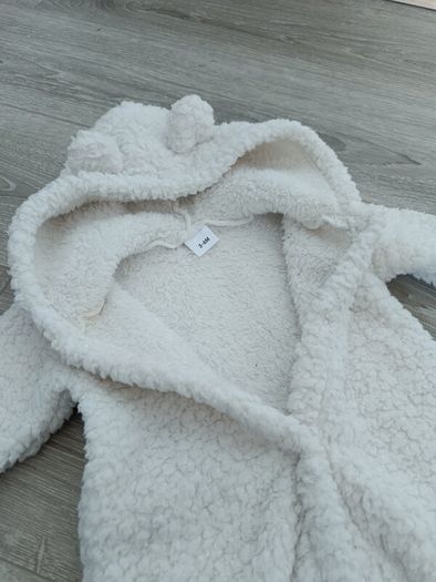 PatPat Fleece Pramsuit - 3-6M