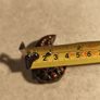 Metal Bean sheaped small trinket box with lid Image 4