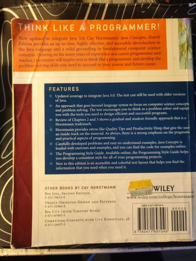 Programming books