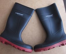 Dunlop Acifort Warwick Black Wellies Safety Boots S7 New