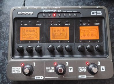 ZOOM G3 - MULTI Effects Guitar Pedal