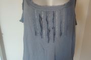 Ann Taylor Loft grey top size XL UK16/18 EU44/46 Postage included