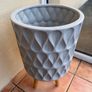 Planter pot grey stone Image 4