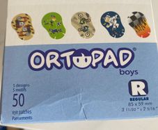 Kids eye patches for occlusion (lazy eye)