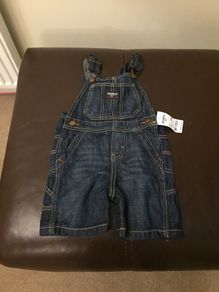 Oshkosh Jeans + 2 top  long sleeves 18 Months New