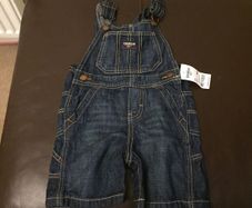 Oshkosh Jeans + 2 top  long sleeves 18 Months New