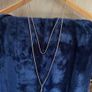 Antique longuard chain, muff chain necklace Image 10