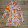 Mango Orange Shirt Dress Image 7