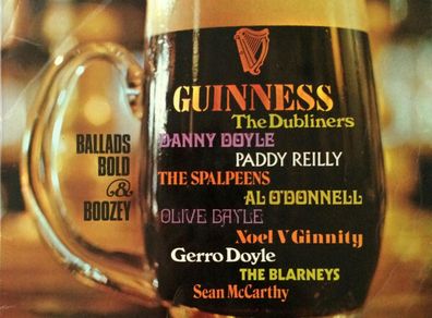 Ballads Bold & Boozy LP Various Artists - The Dubliners, Spalpeens, Danny Doyle etc
