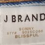 J BRAND SONNY - BLISSFUL - boyfriend style ripped jeans Sz 28 (Fit 12-14UK) - Rrp 229 dollars Image 2