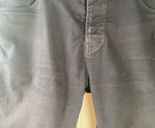 Next Black regular Fit Stretch Denim Shorts waist 36