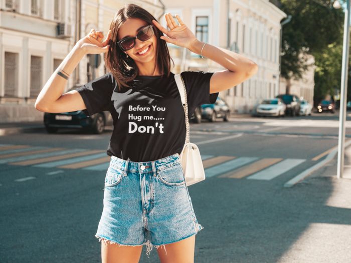 Before you hug me, don't t-shirt
