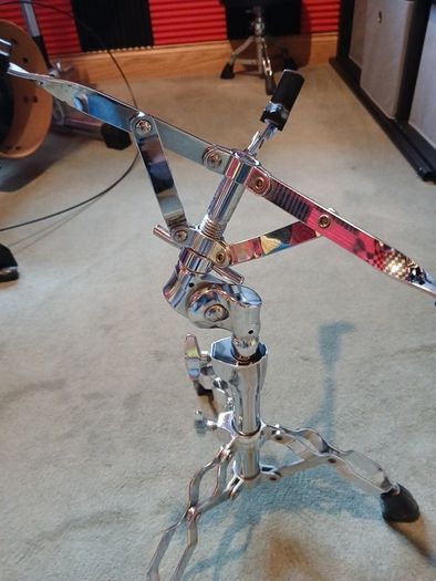 mapex snare stand