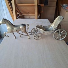 Brass horse