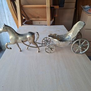 Brass horse
