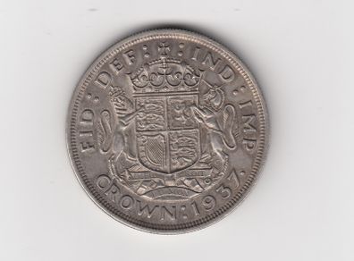 1937 G.B. Crown 50% silver coin (no.G14)