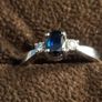 Sapphire & Diamond Ring Image 2