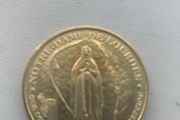 Gold Lourdes Coin
