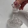 Galway Crystal Ashford 4" Candlestick Pair Image 6