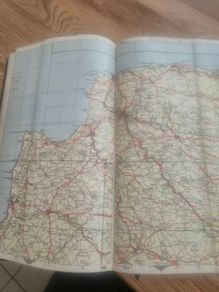 first edition (1966)readers digest map of Britain