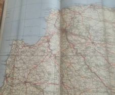 first edition (1966)readers digest map of Britain