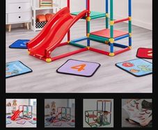 Liberty House Toys Play Gym slide / kids chair desk