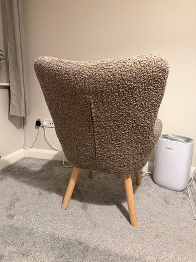 Armchair + footstool - Fabric Lounge Jysk