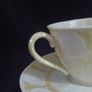 Beleek Shell pattern Cups & Saucers Image 7