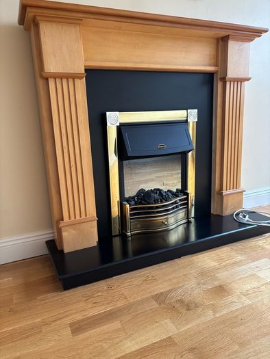 Fireplace & Electric Fire